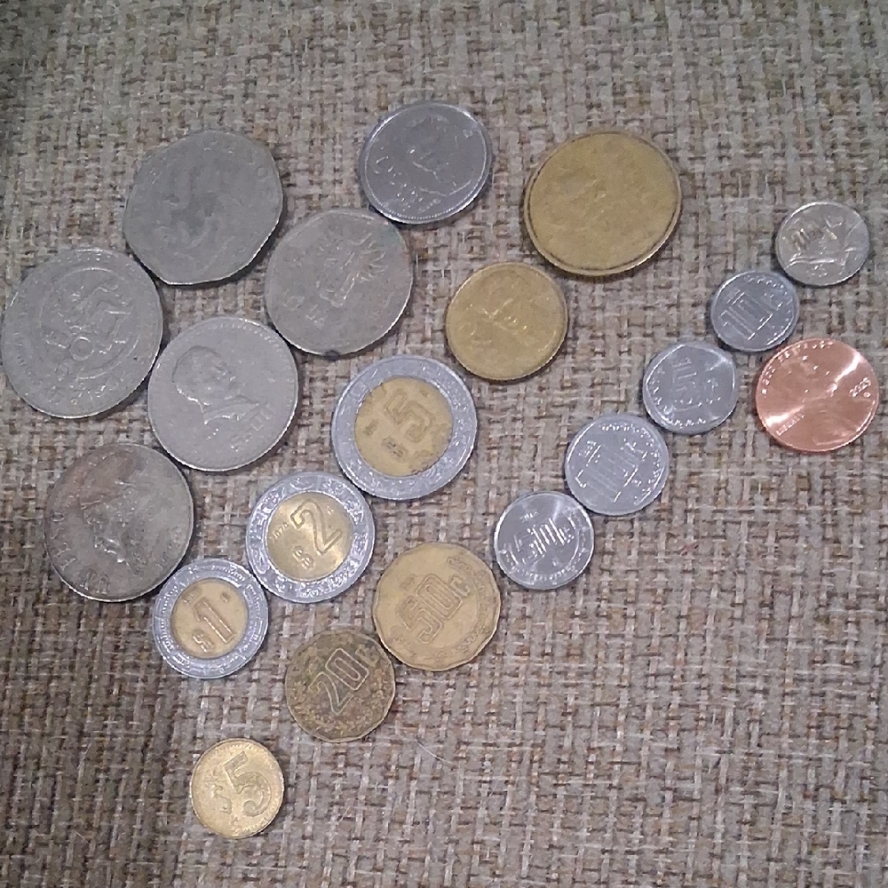 Coins Collection  Assorted Foreign